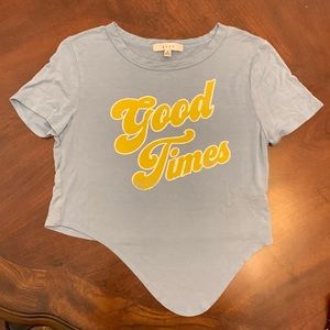 Gaze | Cropped Top Tee T-Shirt